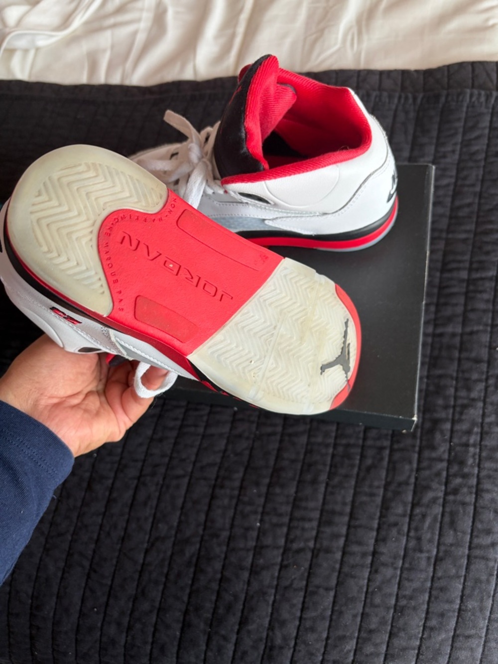 Jordan Retro 5 Kids 3Y - Picture 8 of 9